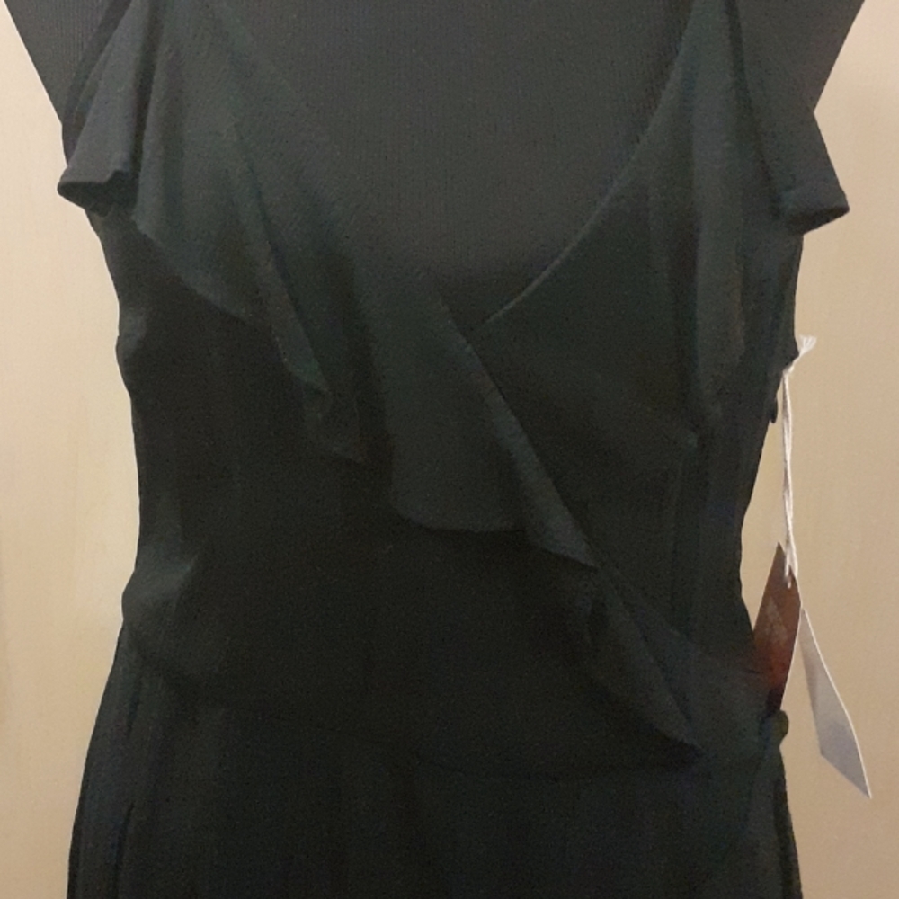 Black spaghetti strap sleeve summer dress